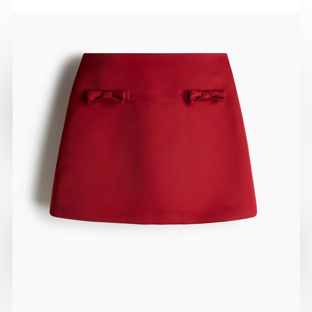 H&M Red Skirt